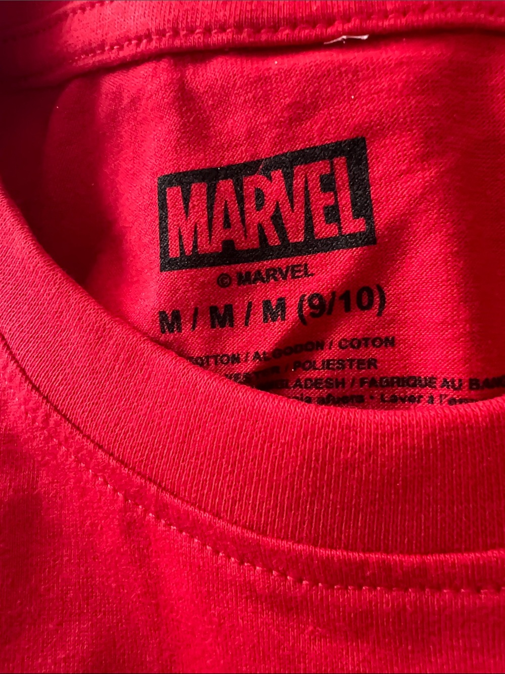 Spiderman Red Graphic Tee with Tag